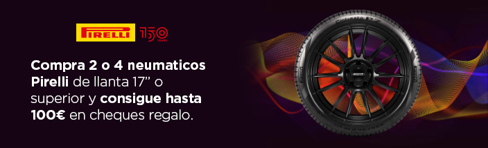 Consigue hasta 100€ con Pirelli | Catalunya Motor